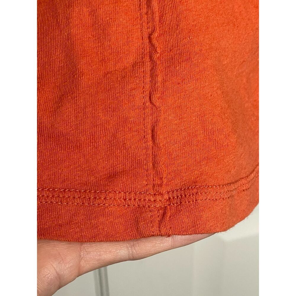 Anthropologie Pilcro Linen Blend Knit Henley Top Sz S Long Sleeve Ruching Boho - Picture 8 of 13
